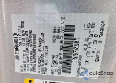 2016 Ford Mustang Gt z USA, uszkodzony, nr VIN 1FA6P8CF0G5218673